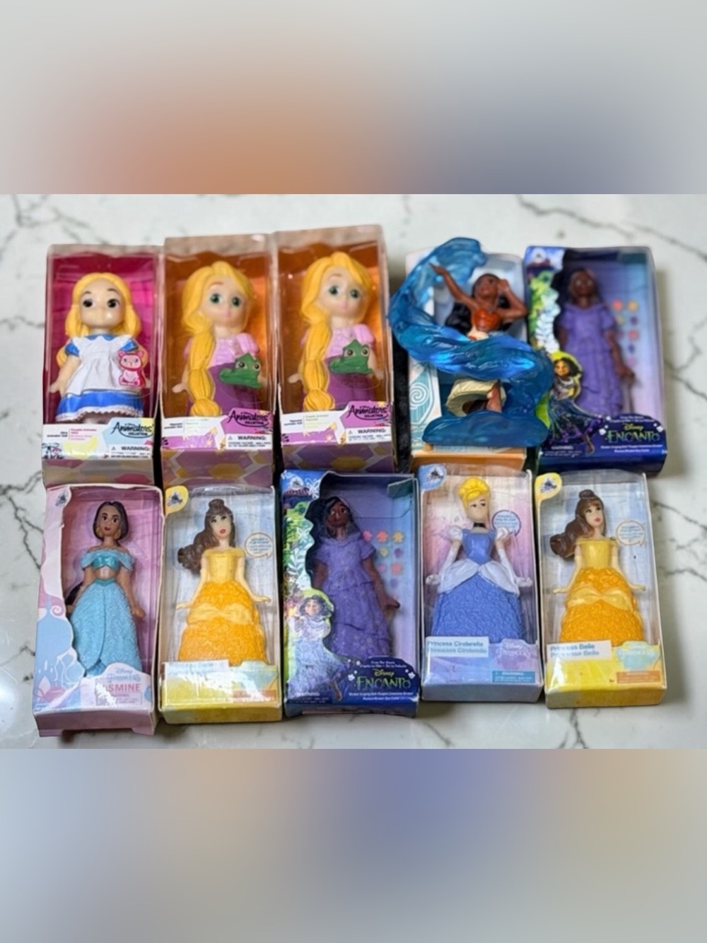 ZURU Mini Brands | Disney Princess | Rapunzel Belle Jasmine Encanto | Bundle